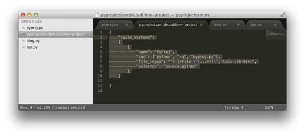 Add the "build_systems" JSON field in your project settings file, accessible through the Project menu > Edit project.